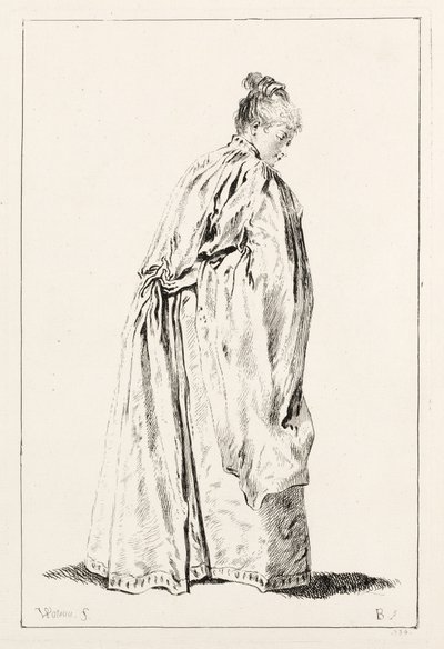 Femme debout - François Boucher