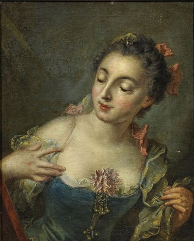 Jeune femme à gauche - François Boucher