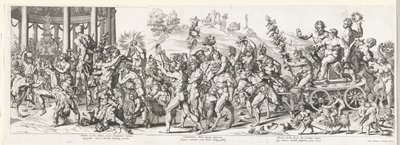 Triomphe de Bacchus - François Chauveau (attributed to)
