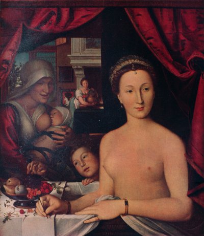 Dame au bain, vers 1571 - François Clouet