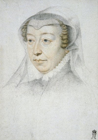 Portrait de Catherine de Médicis - François Clouet
