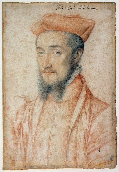 Portrait de Charles, cardinal de Lorraine - François Clouet