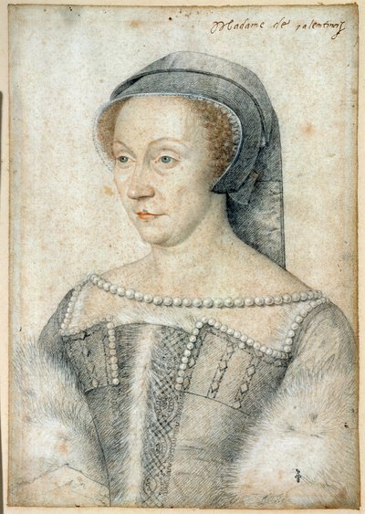 Portrait de Diane de Poitiers, duchesse de Valentinois - François Clouet