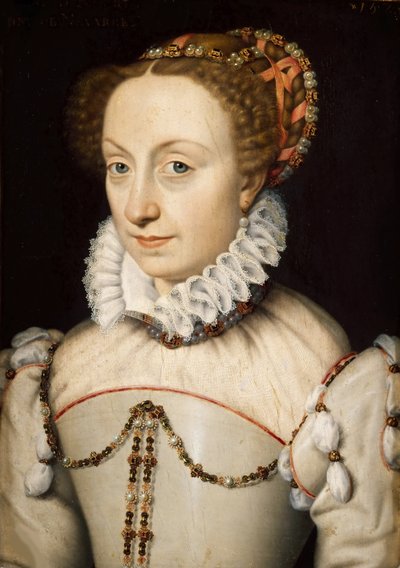 Portrait de Jeanne III de Navarre 1528-1572 - François Clouet