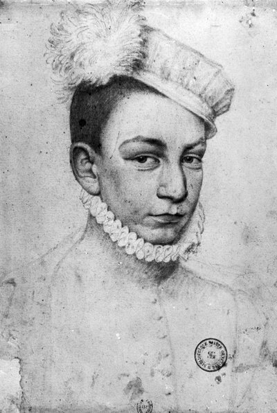 Portrait du roi Charles IX de France, 1561 - François Clouet
