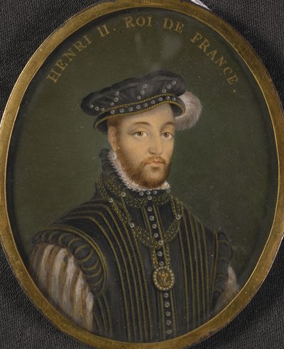 Portrait du roi Henri II de France - François Clouet