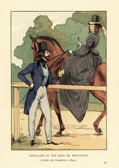 La haute société au Bois de Boulogne, L