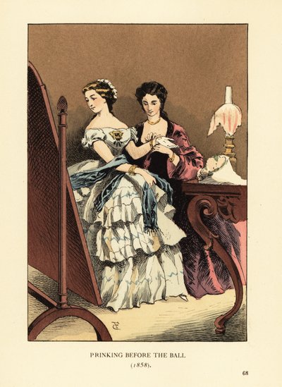 Se préparer avant le bal - François Courboin