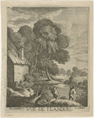 Paysage flamand - François Deroy
