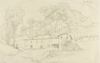 Rocca di Papa - François Edouard Bertin