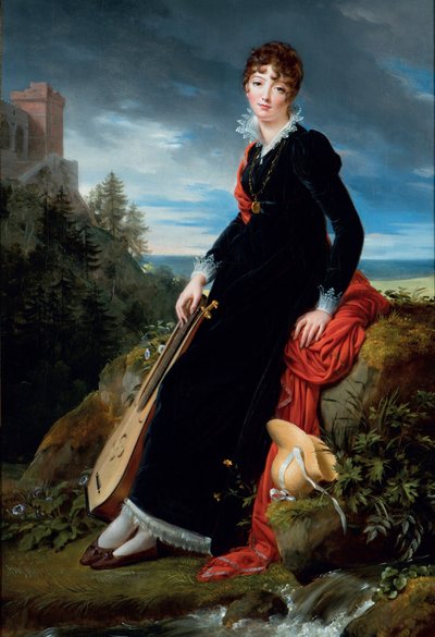 Portrait de la comtesse Katarzyna Joanna Gabrielle Starzenska (1782-1862). - François Gérard