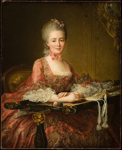 Marquise de Caumont La Force - Francois Hubert Drouais
