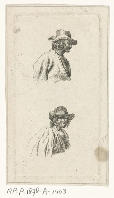 Deux bustes d