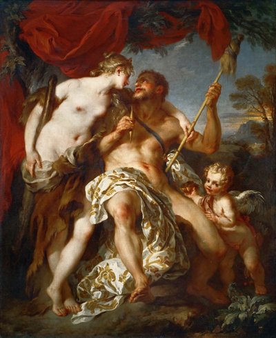 Hercule et Omphale - François Le Moyne