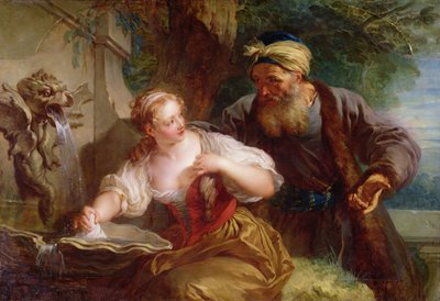 La proposition amoureuse, c.1725 - François Lemoyne