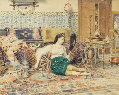 La belle orientale - François Marie Firmin Girard