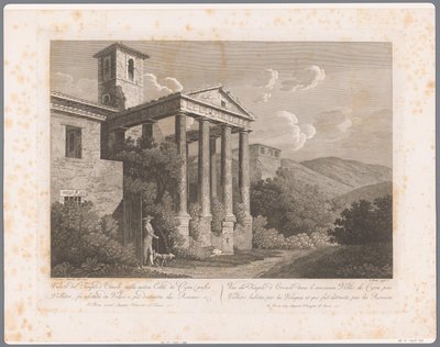 Vue du Temple d