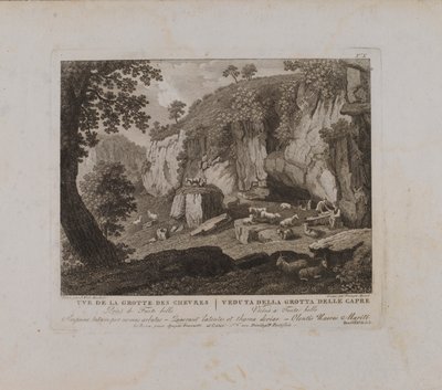 Uve (sic) de la Grotte des Chevres (no. X) - François Morel