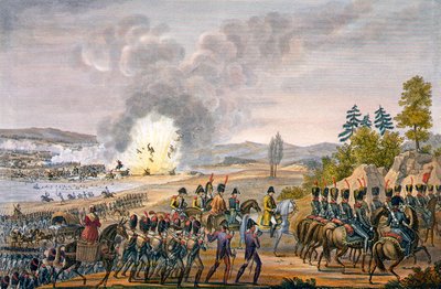 La retraite française après la bataille de Leipzig, Allemagne, 19 octobre 1813 - François Pigeot