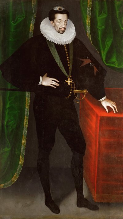 Portrait de Henri III de France, roi de Pologne et grand-duc de Lituanie - François Quesnel