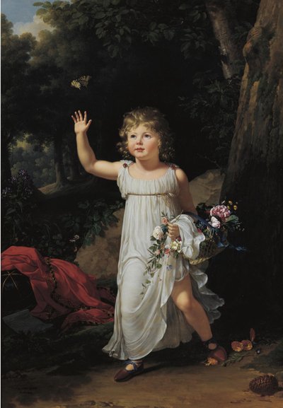 Français :  Portrait du jeune Edgar Clarke Portrait d