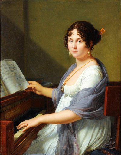 Portrait de Geneviève Aimée Victoire Bertin - Francois Xavier Fabre