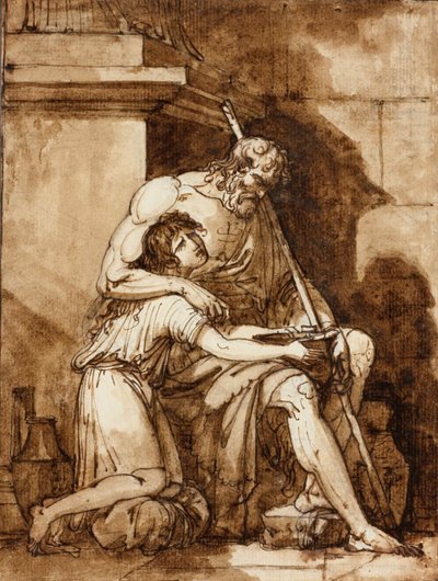 Bélisaire, fin du XVIIIe-début du XIXe siècle - François Xavier Pascal Fabre