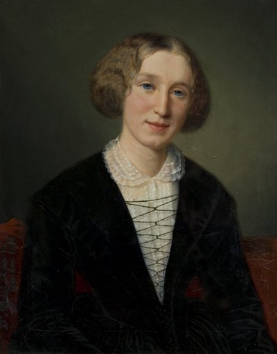 George Eliot, Mary Ann Evans, 1880-81 - François d Albert Durade