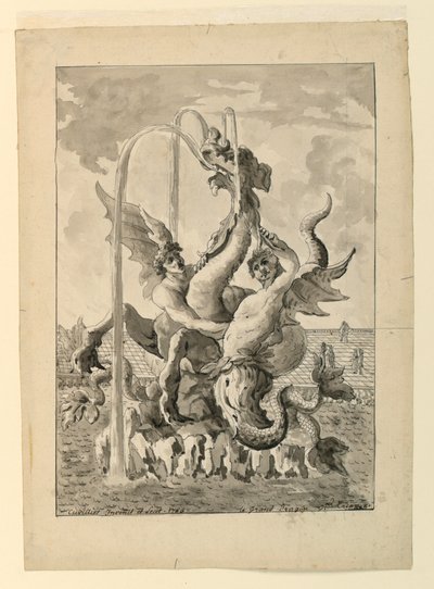 Conception pour le Grand Trianon à Versailles - François de Cuvilliés the Elder