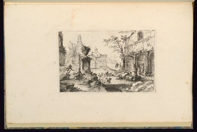 Paysage avec ruines - François de Cuvilliés the younger