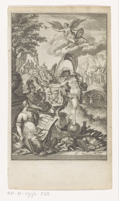 Allégorie de la victoire sur la Macédoine - François van Bleyswijck