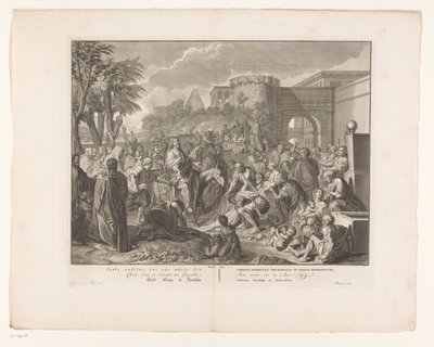 Entrée du Christ à Jérusalem - François van Bleyswijck