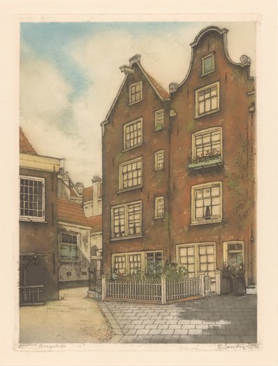 Bagijnhofje - Frans Everbag (signed by artist)