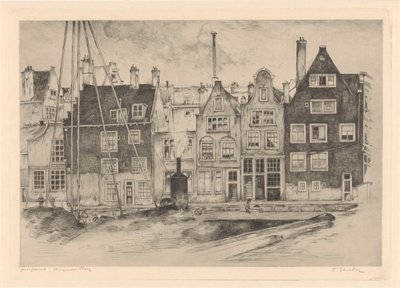 Ruelle volante - Frans Everbag (signed by artist)