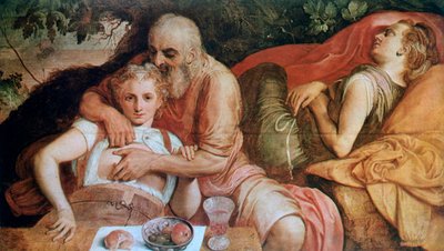 Loth et ses filles, vers 1550 - Frans Floris