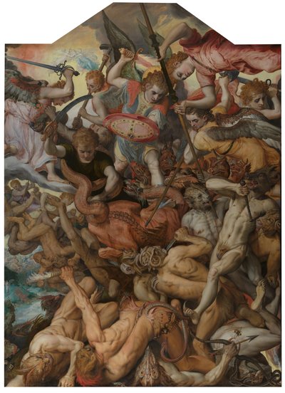 La chute des anges rebelles - Frans Floris