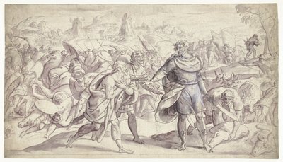 Josué envoie des messagers à Aï (Histoire de Josué) - Frans Francken (I)