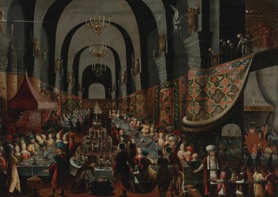 Le Festin de Balthazar - Frans Francken the Younger