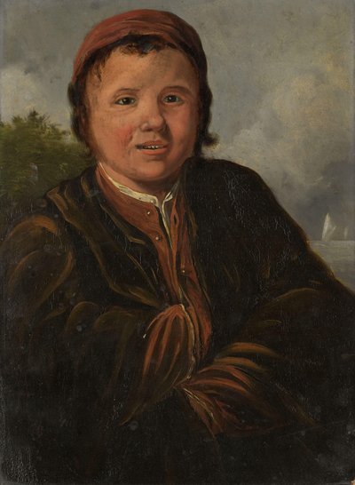 Garçon pêcheur - Frans Hals (copy after)