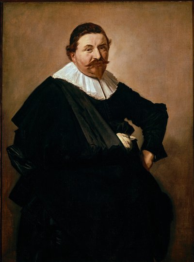 Portrait de Lucas de Clercq, marchand belge de produits de tissage. Peinture de Frans Hals (1580-1666), vers 1627. Amsterdam, Rijksmuseum - Frans Hals