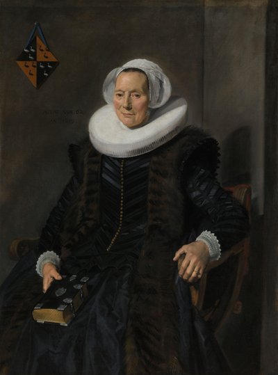 Portrait de Maritge Claesdr Vooght (1577-1644) - Frans Hals