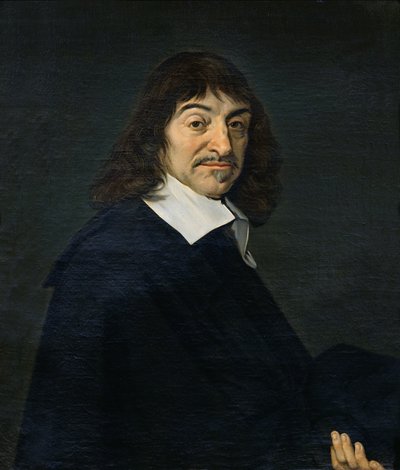 Portrait de René Descartes (1596-1650) c.1649 - Frans Hals