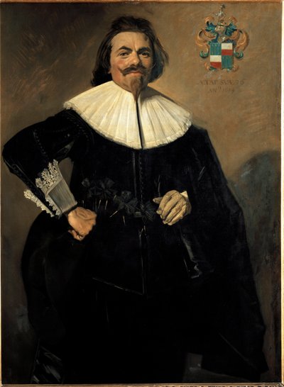Portrait de Tieleman Roosterman, marchand néerlandais - Frans Hals