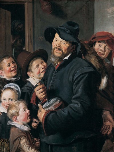 Le joueur de Rommel-Pot - Frans Hals