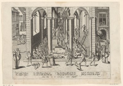 Iconoclasme, 1566 (Série 5 : Événements néerlandais, 1566-1570) - Frans Hogenberg