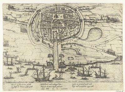 Siège de Middelburg, 1574 - Frans Hogenberg