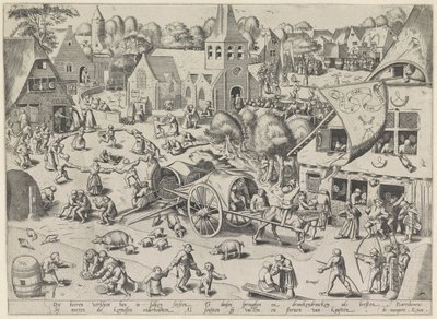 Fête foraine de Hoboken - Frans Hogenberg