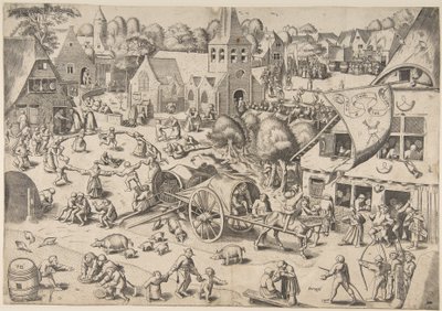 La kermesse à Hoboken, vers 1559 - Frans Hogenberg