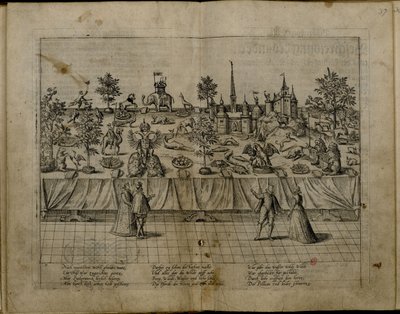 Le mariage du duc Jean-Guillaume de Jülich-Clèves-Berg et de Jakobea de Bade, 1585 - Frans Hogenberg