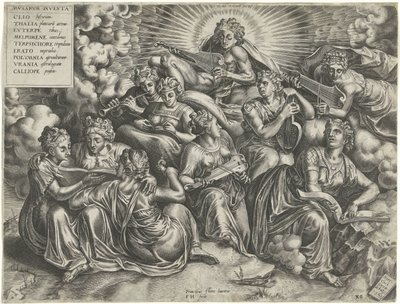 Apollon et les Muses - Frans Huys